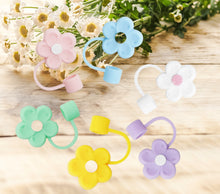 Load image into Gallery viewer, Daisy Straw Cover 10mm