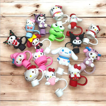 Load image into Gallery viewer, Kitty and Friends Straw Cover 10mm