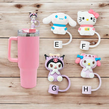 Load image into Gallery viewer, Kitty and Friends Straw Cover 10mm