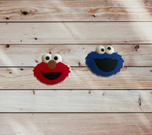 Load image into Gallery viewer, Elmo Shoe Charms| Cookie Shoe Charms| Monster Shoe Charms| Shoe Charms|