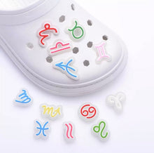 Load image into Gallery viewer, Zodiac Shoe Charms