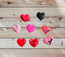 Load image into Gallery viewer, Heart Shoe Charms