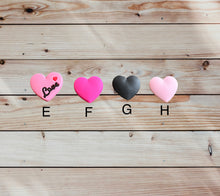 Load image into Gallery viewer, Heart Shoe Charms