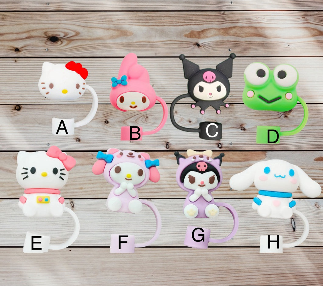 Kitty and Friends Straw Cover 10mm