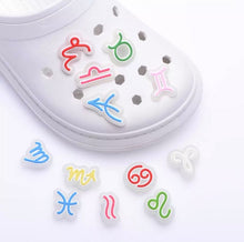 Load image into Gallery viewer, Zodiac Shoe Charms
